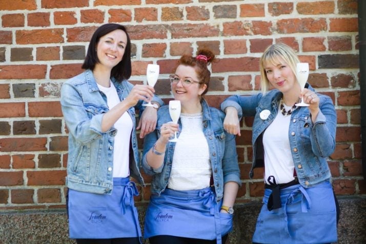 Christina, Lilli and Yvonne from Fräulein GLYCK