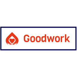 Example of an NGO logo for a charity called Goodwork