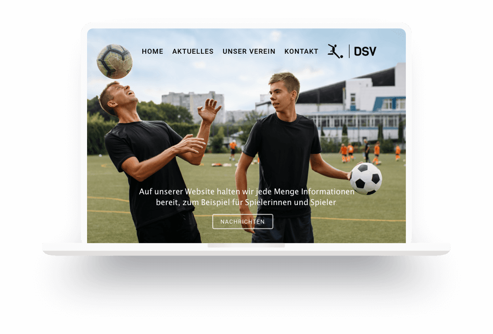 Sito web associazione sportiva