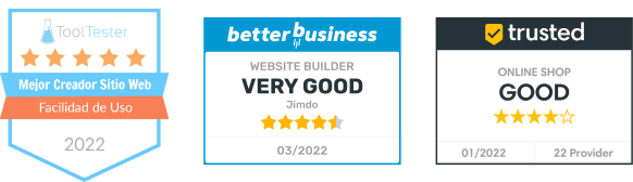 Muy buenas valoraciones según los sitios que evalúan las plataformas para crear páginas web